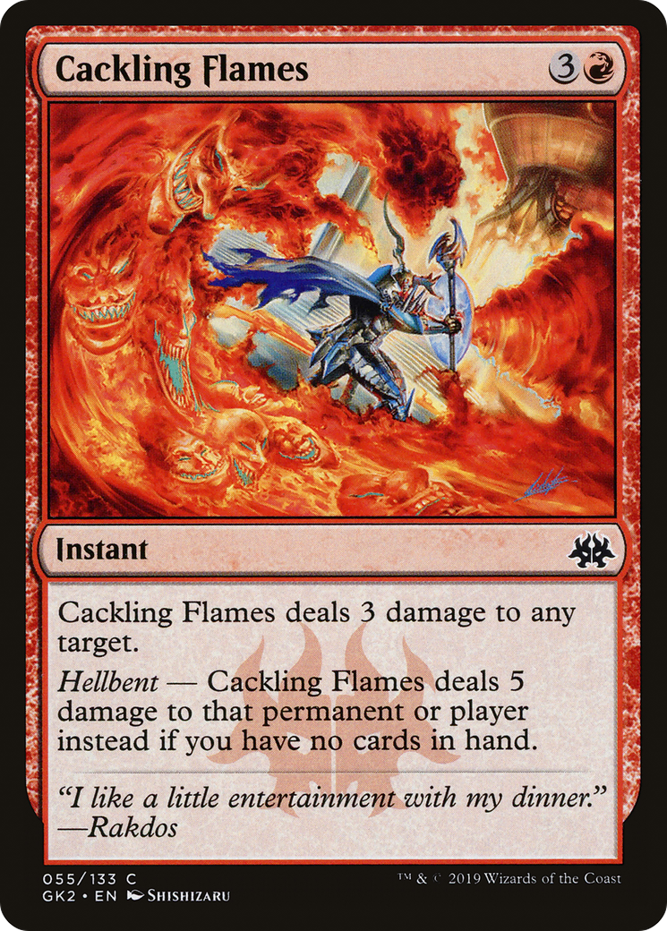 Cackling Flames [Ravnica Allegiance Guild Kit]-1