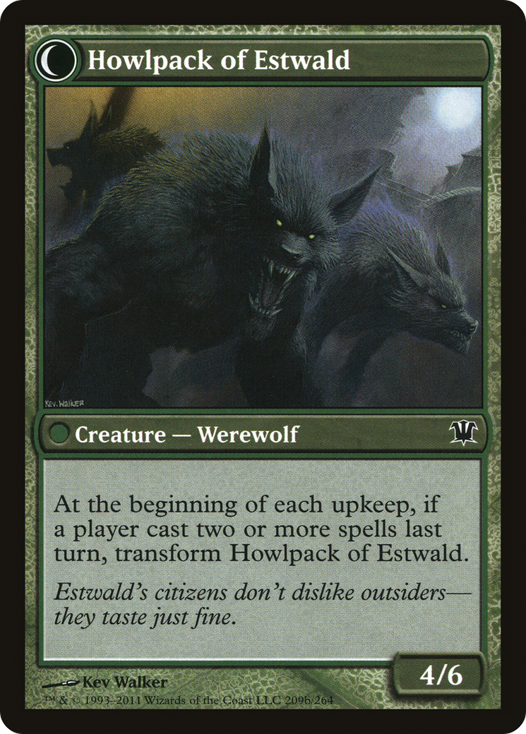 Villagers of Estwald (ISD-209) - Innistrad: (Double Faced Transform)-2