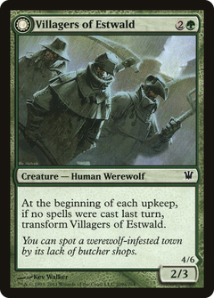 Villagers of Estwald (ISD-209) - Innistrad: (Double Faced Transform)-1