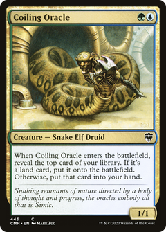 Coiling Oracle [Commander Legends]-1