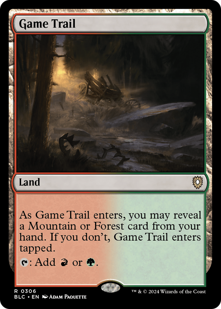 Game Trail [Bloomburrow Commander]-1