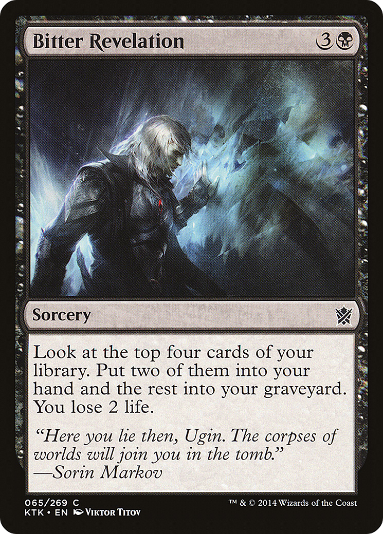 Bitter Revelation [Khans of Tarkir]-1