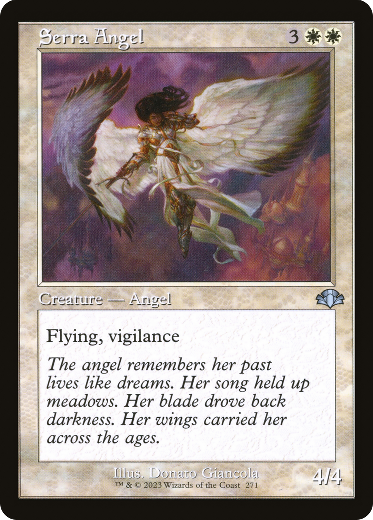 Serra Angel (Retro) [Dominaria Remastered]-1