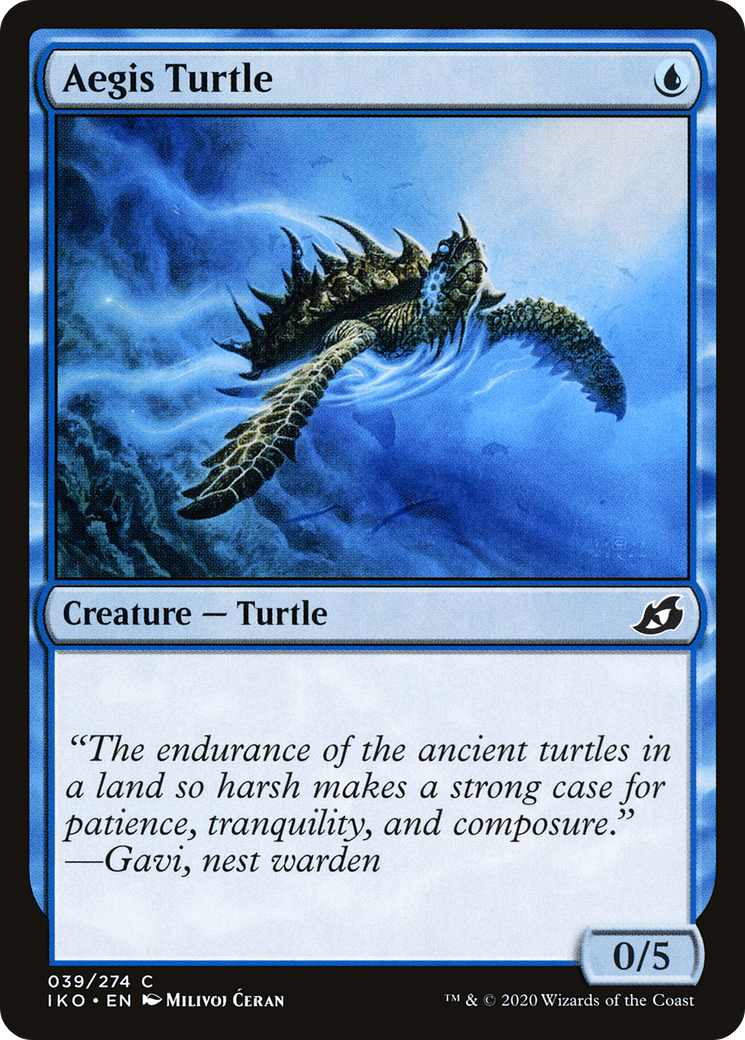 Aegis Turtle [Ikoria: Lair of Behemoths]-1