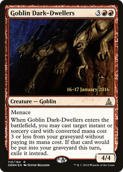 Goblin Dark-Dwellers [Oath of the Gatewatch Prerelease Promos]-1