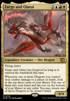Zurgo and Ojutai (Promo Pack) [March of the Machine Promos]-1