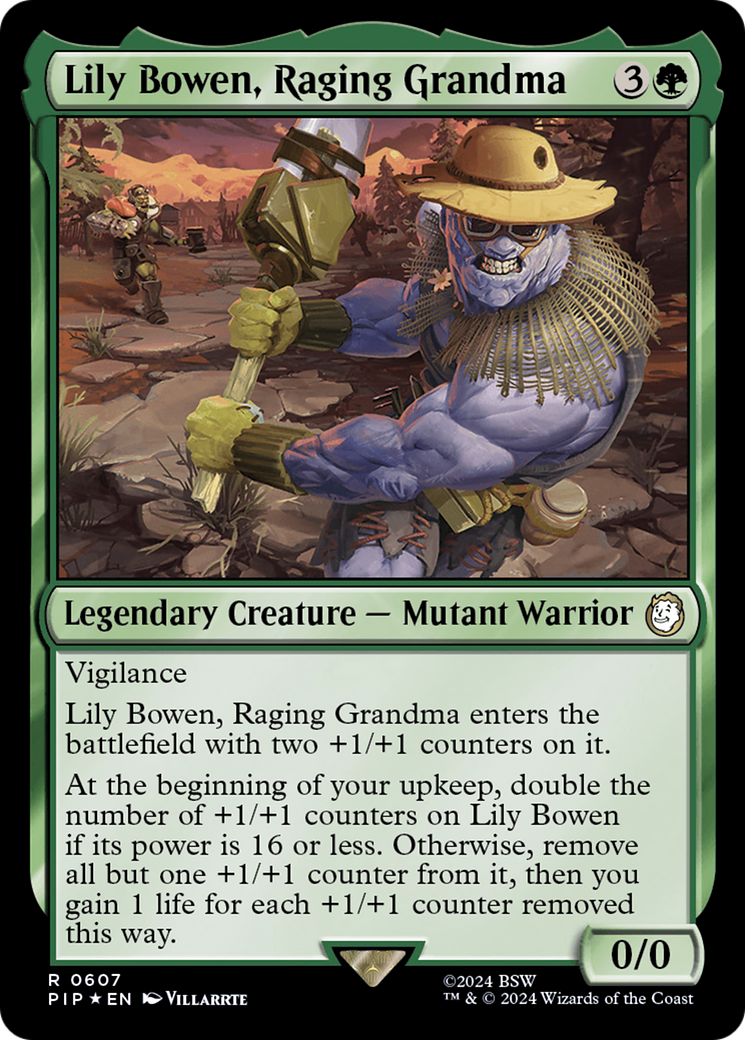Lily Bowen, Raging Grandma (Surge Foil) [Fallout]-1