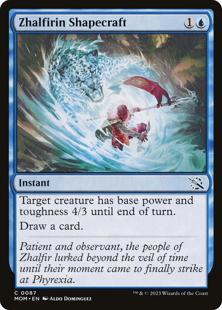 Zhalfirin Shapecraft (MOM-087) - March of the Machine Foil-1
