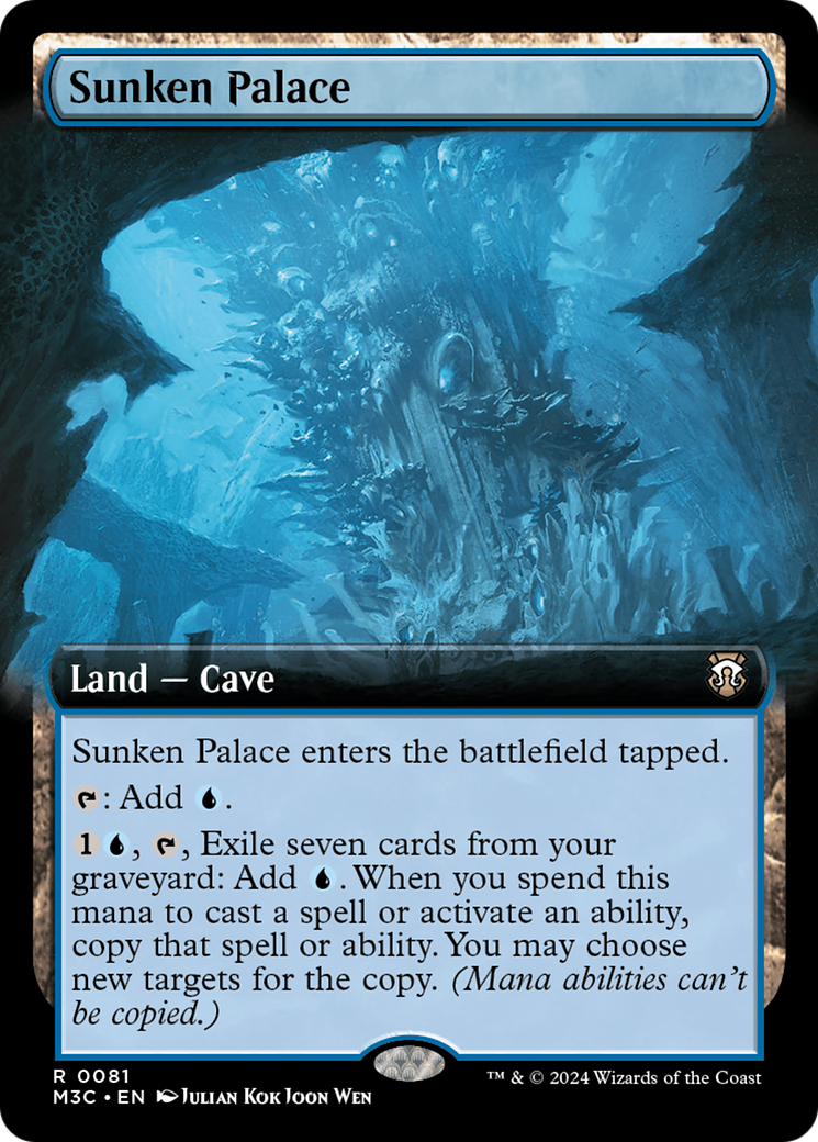 Sunken Palace (Extended Art) [Modern Horizons 3 Commander]-1
