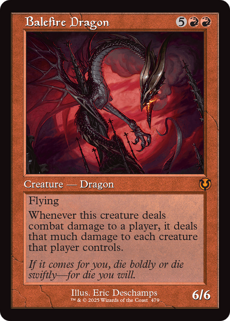 Balefire Dragon (Retro Frame) [Innistrad Remastered]-1