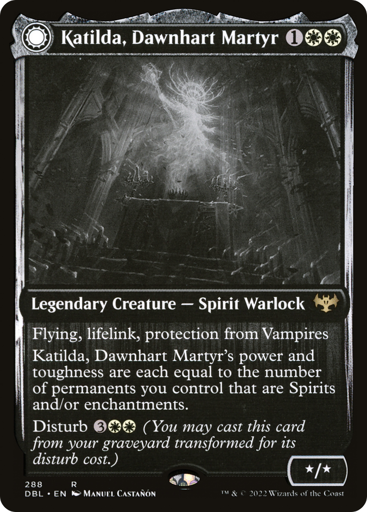 Katilda, Dawnhart Martyr // Katilda's Rising Dawn [Innistrad: Double Feature]-3