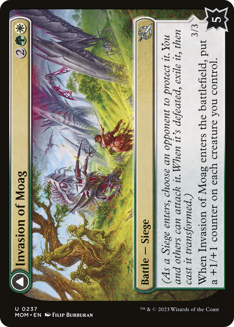 Invasion of Moag // Bloomweaver Dryads [March of the Machine]-3