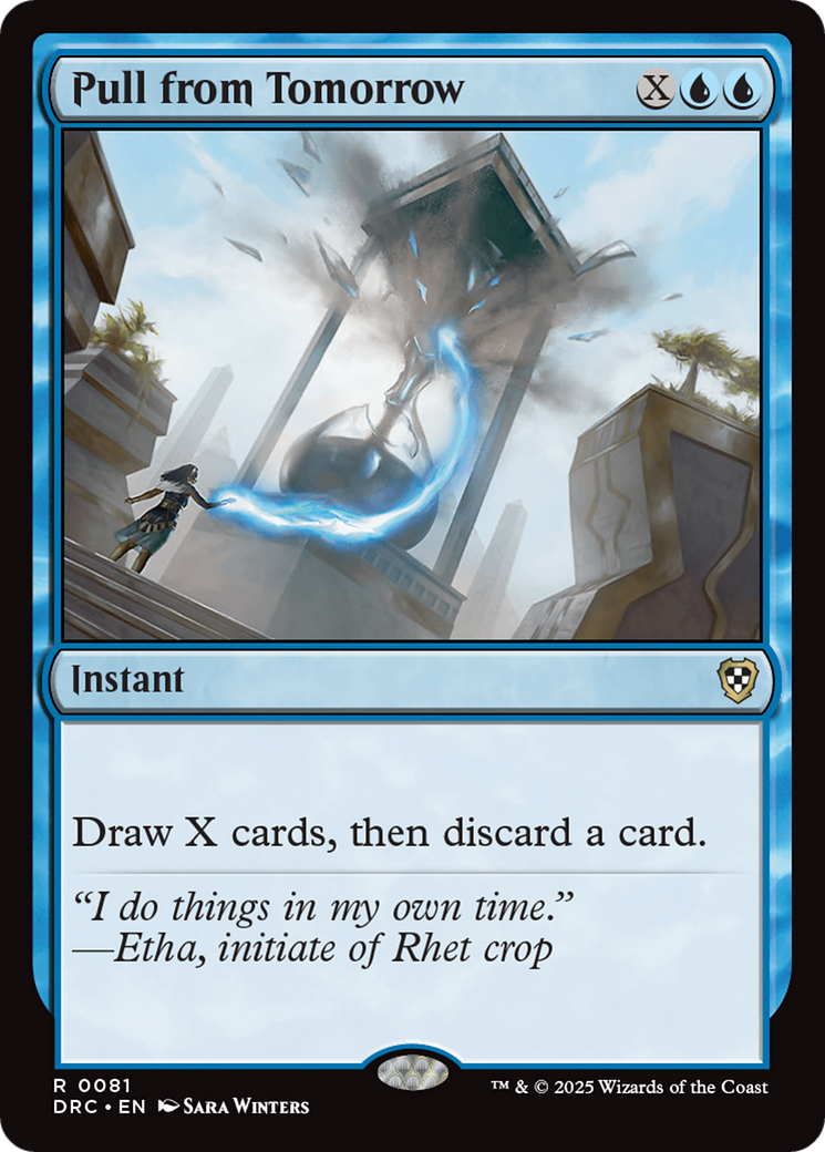 Pull from Tomorrow [Aetherdrift Commander]-1