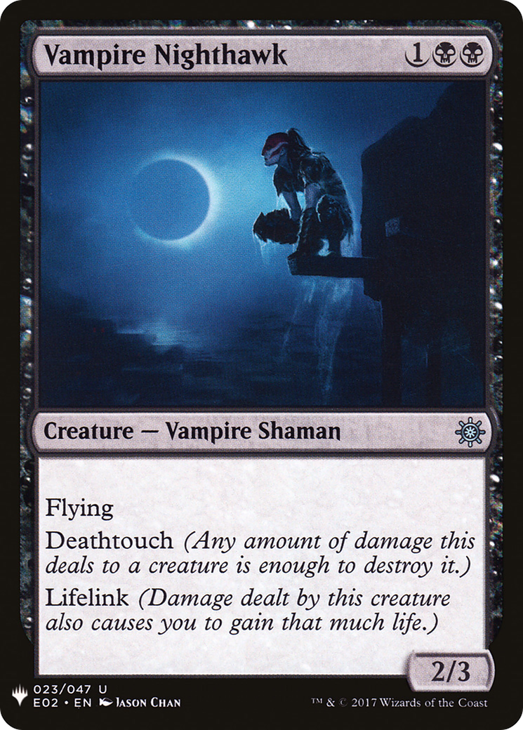 Vampire Nighthawk (E02) (LIST-E02-23) - The List-1