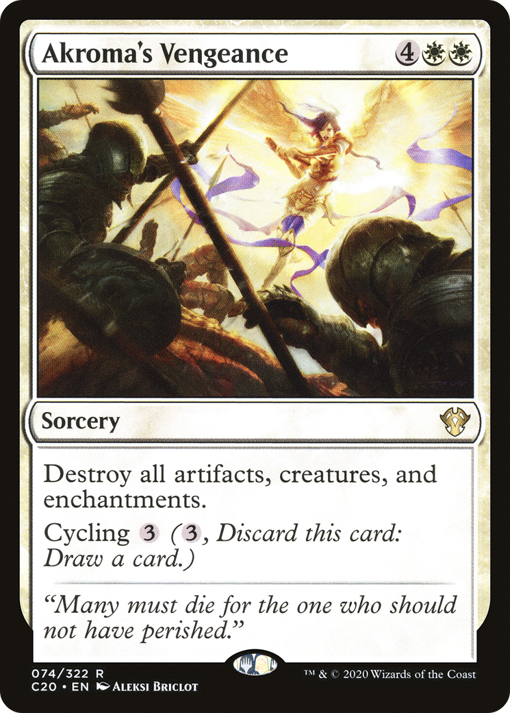 Akroma's Vengeance [Commander 2020]-1