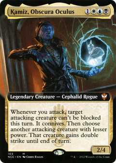 Kamiz, Obscura Oculus (Extended Art) [Streets of New Capenna Commander]-1