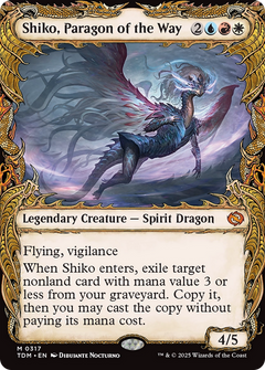 Shiko, Paragon of the Way (Showcase) [Tarkir: Dragonstorm]-1