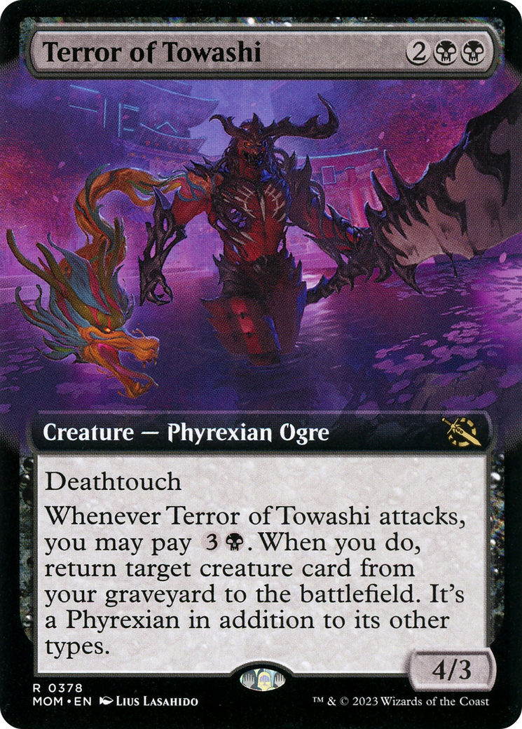 Terror of Towashi (Extended Art) [March of the Machine]-1