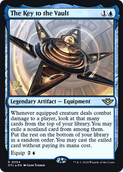 The Key to the Vault [Outlaws of Thunder Junction Prerelease Promos]-1