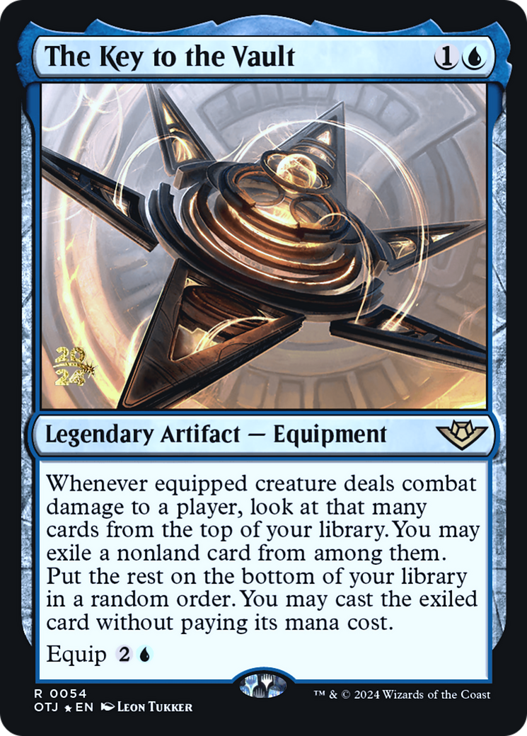The Key to the Vault [Outlaws of Thunder Junction Prerelease Promos]-1