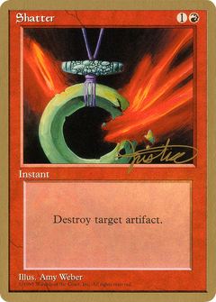 Shatter - 1996 Mark Justice (4ED) (WCD-) - Pro Tour Collector Set-1