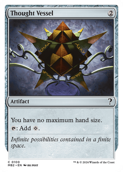 Thought Vessel (White Border) [Mystery Booster 2]-1