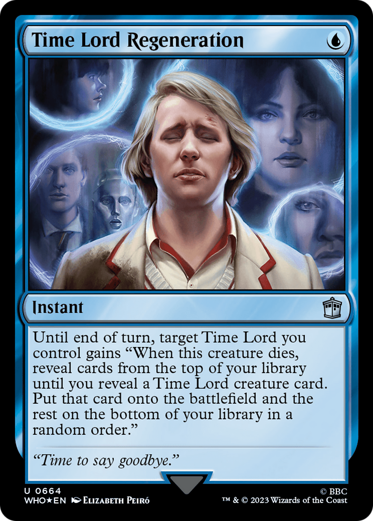 Time Lord Regeneration (Surge Foil) [Doctor Who]-1