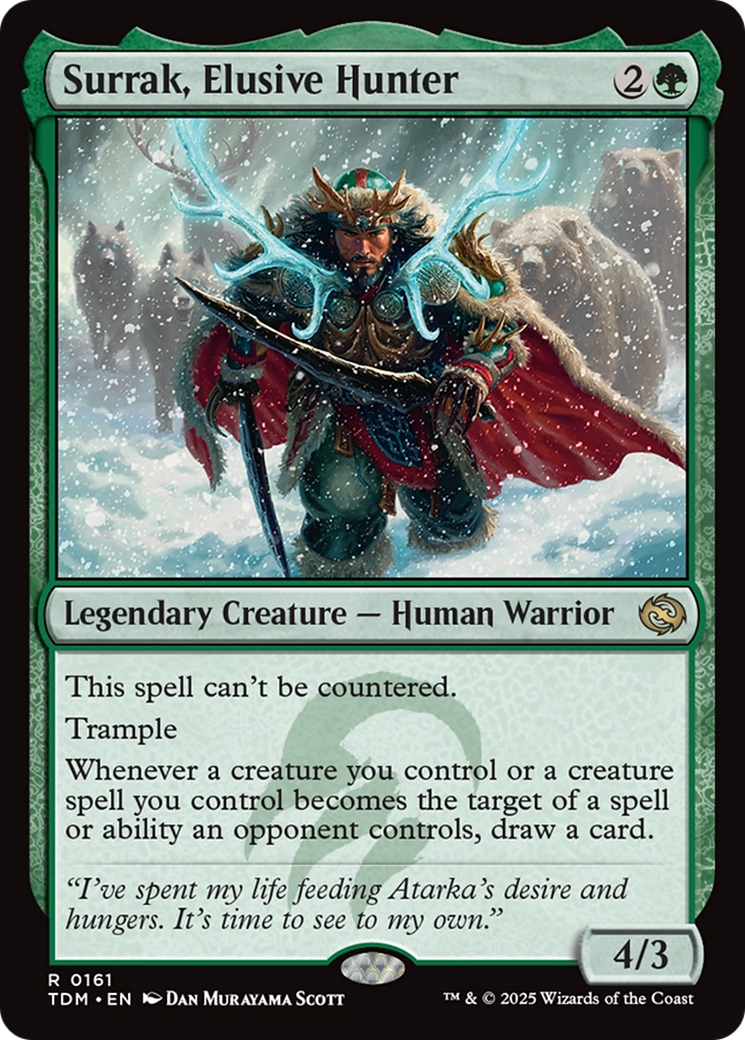 Surrak, Elusive Hunter [Tarkir: Dragonstorm]-1