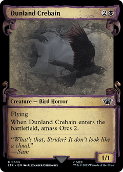 Dunland Crebain [The Lord of the Rings: Tales of Middle-Earth Showcase Scrolls]-1