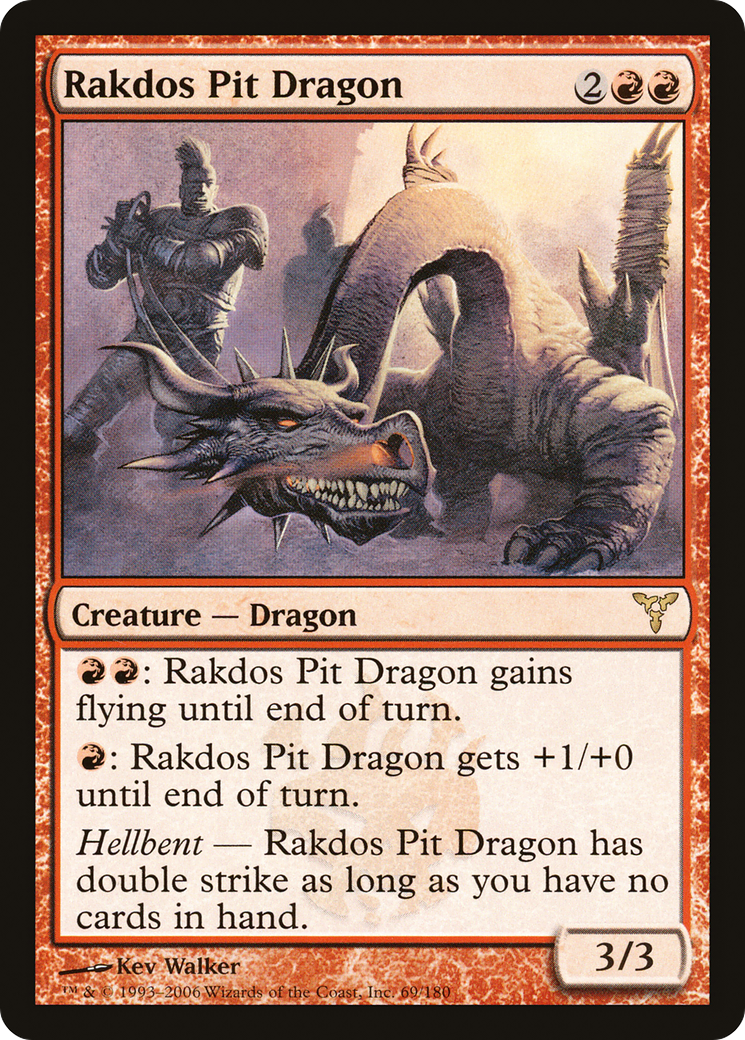 Rakdos Pit Dragon [Dissension]-1