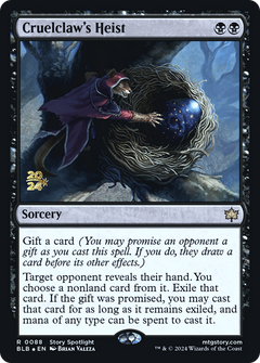 Cruelclaw's Heist [Bloomburrow Prerelease Promos]-1
