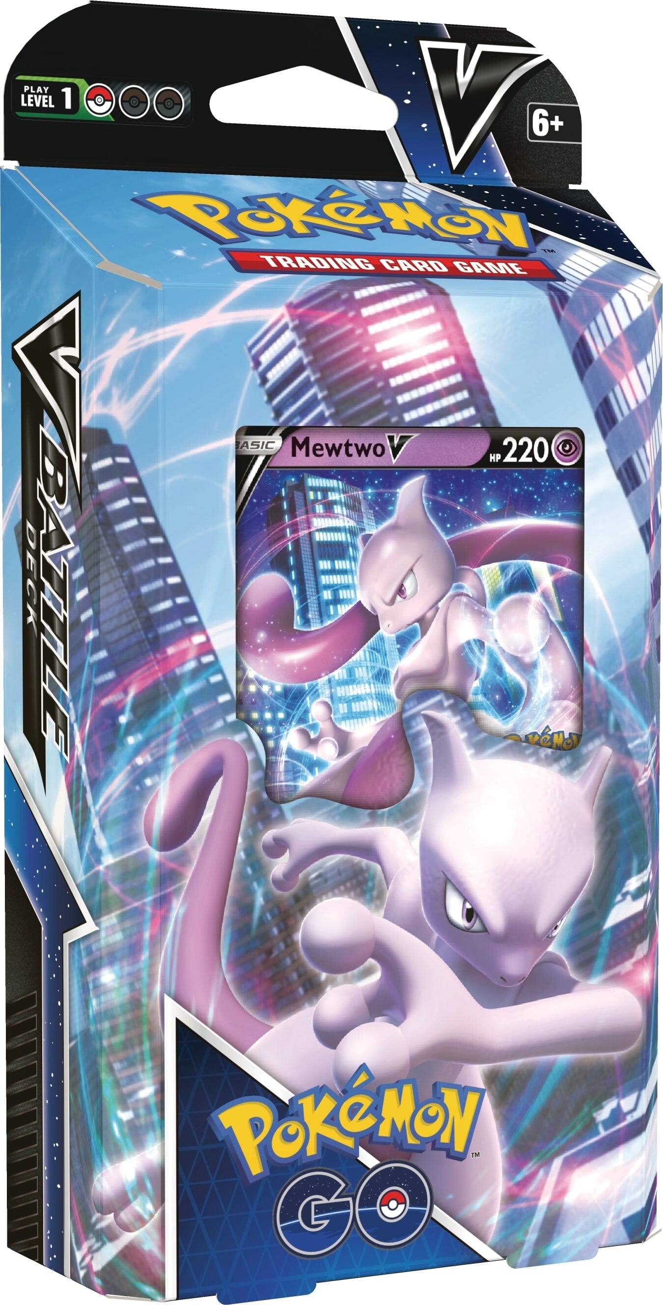 Pokemon GO - V Battle Deck (Mewtwo V)-1