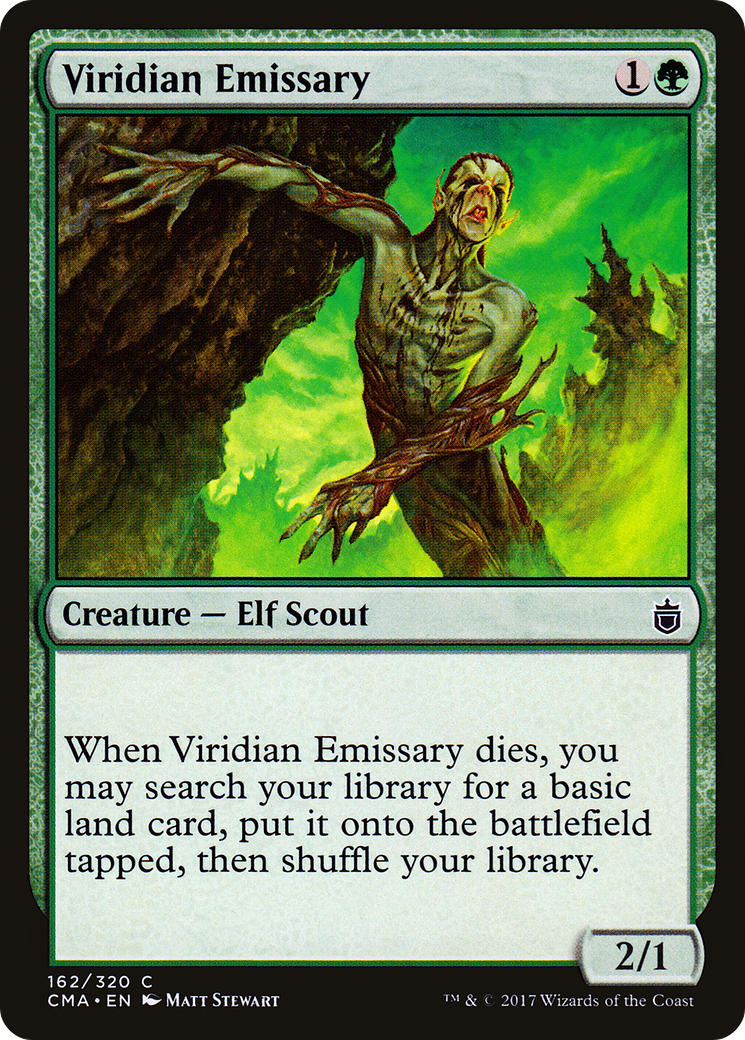Viridian Emissary (CMA-162) - Commander Anthology-1