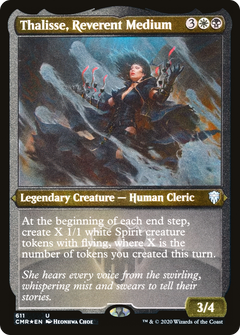 Thalisse, Reverent Medium (Etched) [Commander Legends]-1