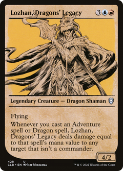 Lozhan, Dragons' Legacy (Showcase) [Commander Legends: Battle for Baldur's Gate]-1