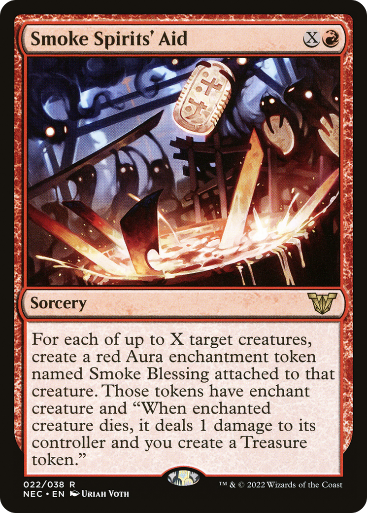 Smoke Spirits' Aid [Kamigawa: Neon Dynasty Commander]-1