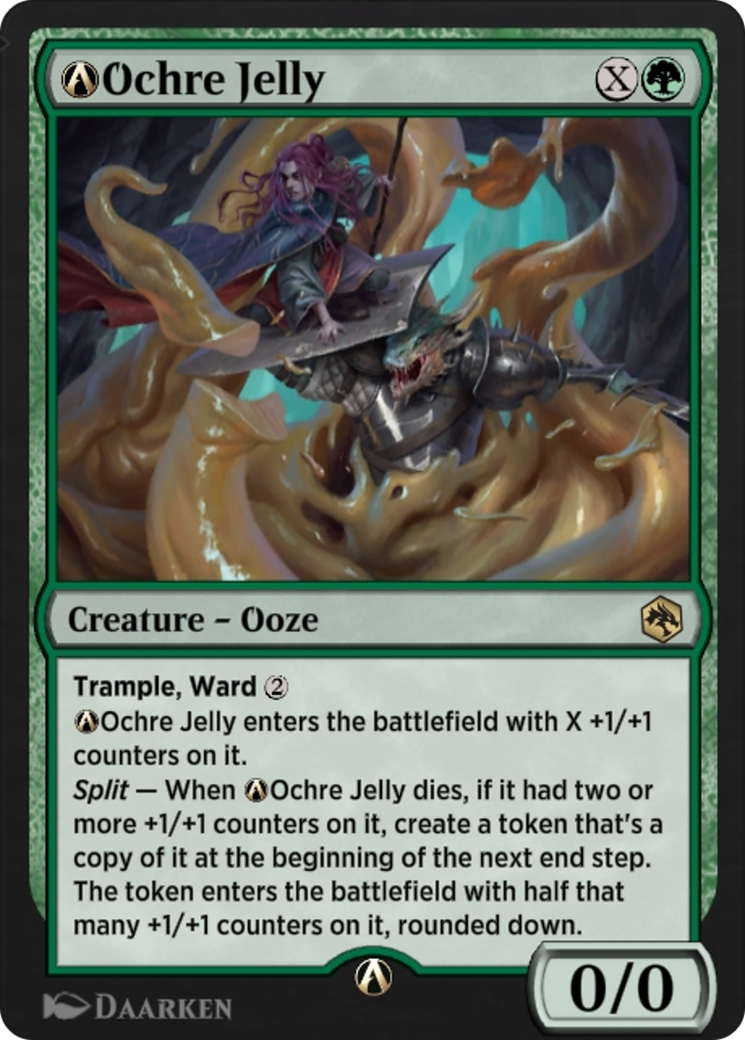 A-Ochre Jelly (AFR-A-196) - Adventures in the Forgotten Realms-1