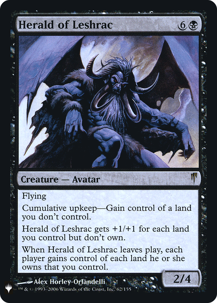 Herald of Leshrac [Mystery Booster]-1