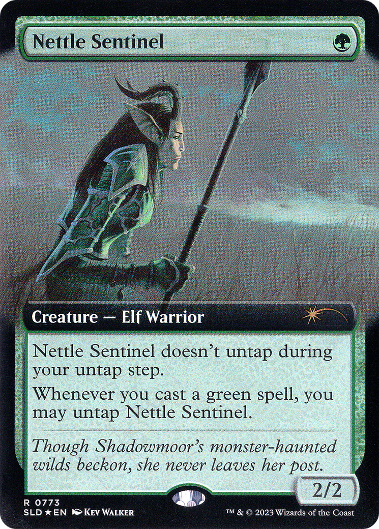 Nettle Sentinel (Extended Art) [Secret Lair Drop Series]-1