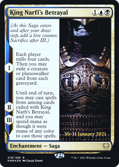King Narfi's Betrayal [Kaldheim Prerelease Promos]-1