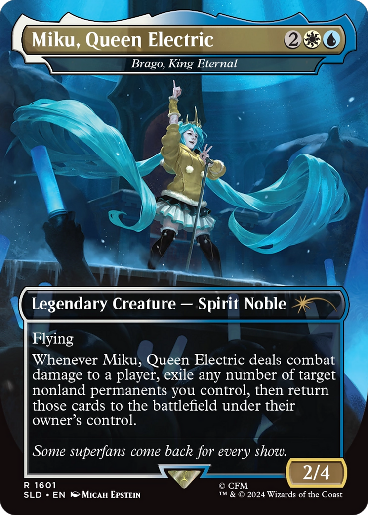 Miku, Queen Electric - Brago, King Eternal (Japanese) [Secret Lair Drop Series]-1