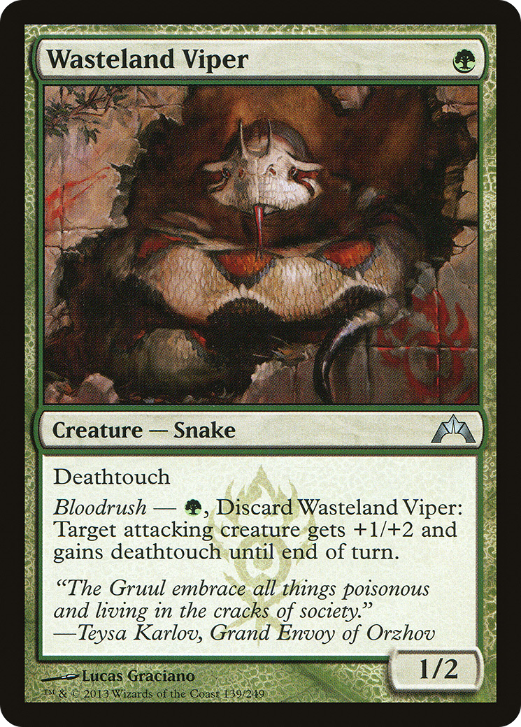 Wasteland Viper (GTC-139) - Gatecrash-1