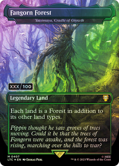 Fangorn Forest - Yavimaya, Cradle of Growth (Serialized) [The Lord of the Rings: Tales of Middle-Earth Commander]-1