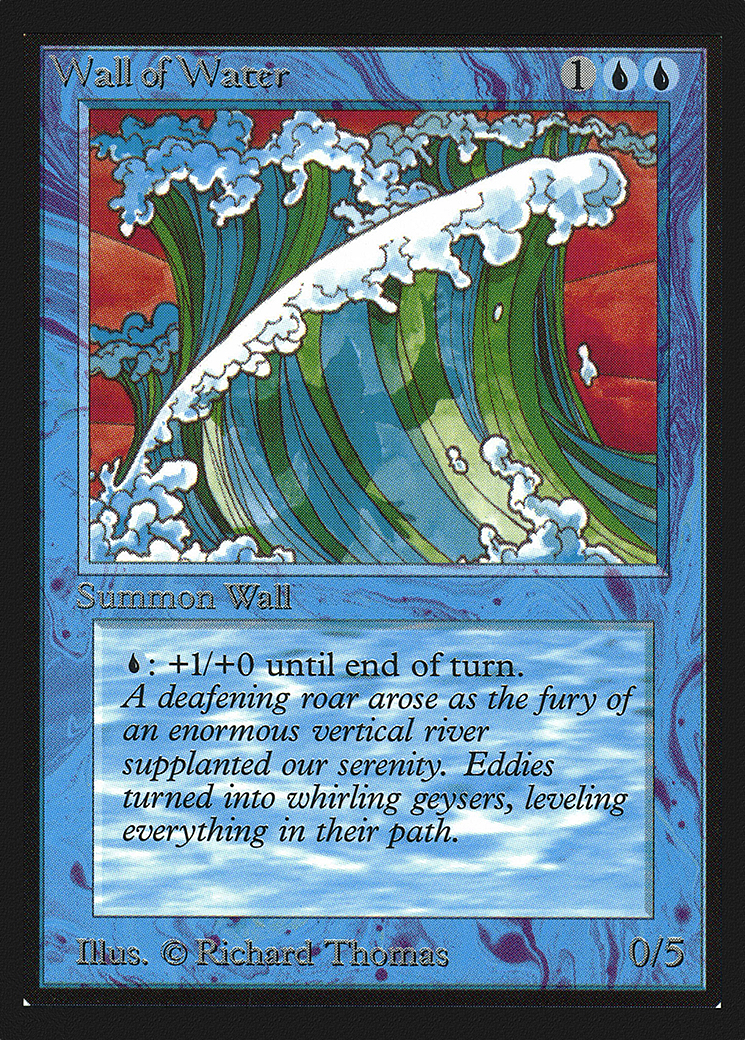 Wall of Water (CE) (CED-) - Collectors' Edition-1