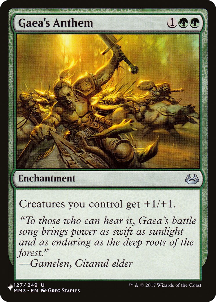 Gaea's Anthem (MM3) [The List]-1