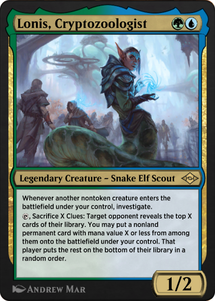 Lonis, Cryptozoologist (J21-703) - Jumpstart: Historic Horizons-1