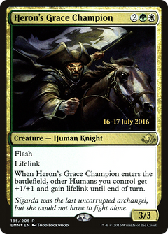 Heron's Grace Champion [Eldritch Moon Prerelease Promos]-1
