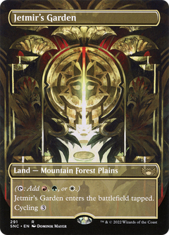 Jetmir's Garden (Borderless Alternate Art) [Streets of New Capenna]-1