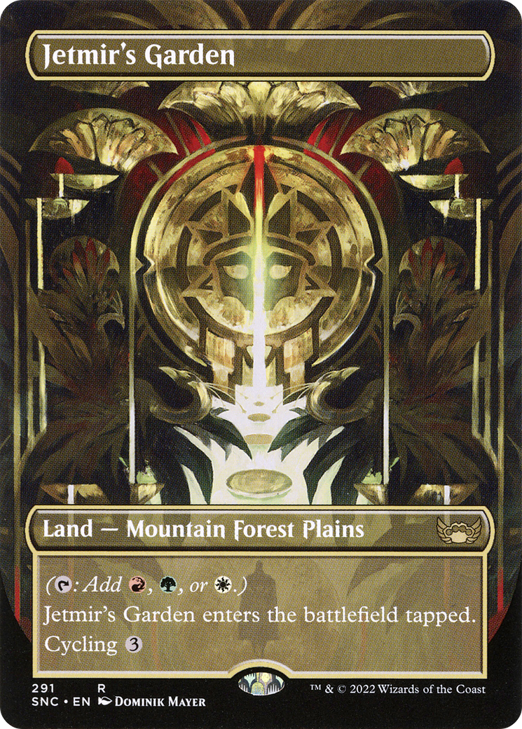 Jetmir's Garden (Borderless Alternate Art) [Streets of New Capenna]-1