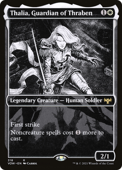 Thalia, Guardian of Thraben (Showcase Eternal Night) [Innistrad: Crimson Vow]-1